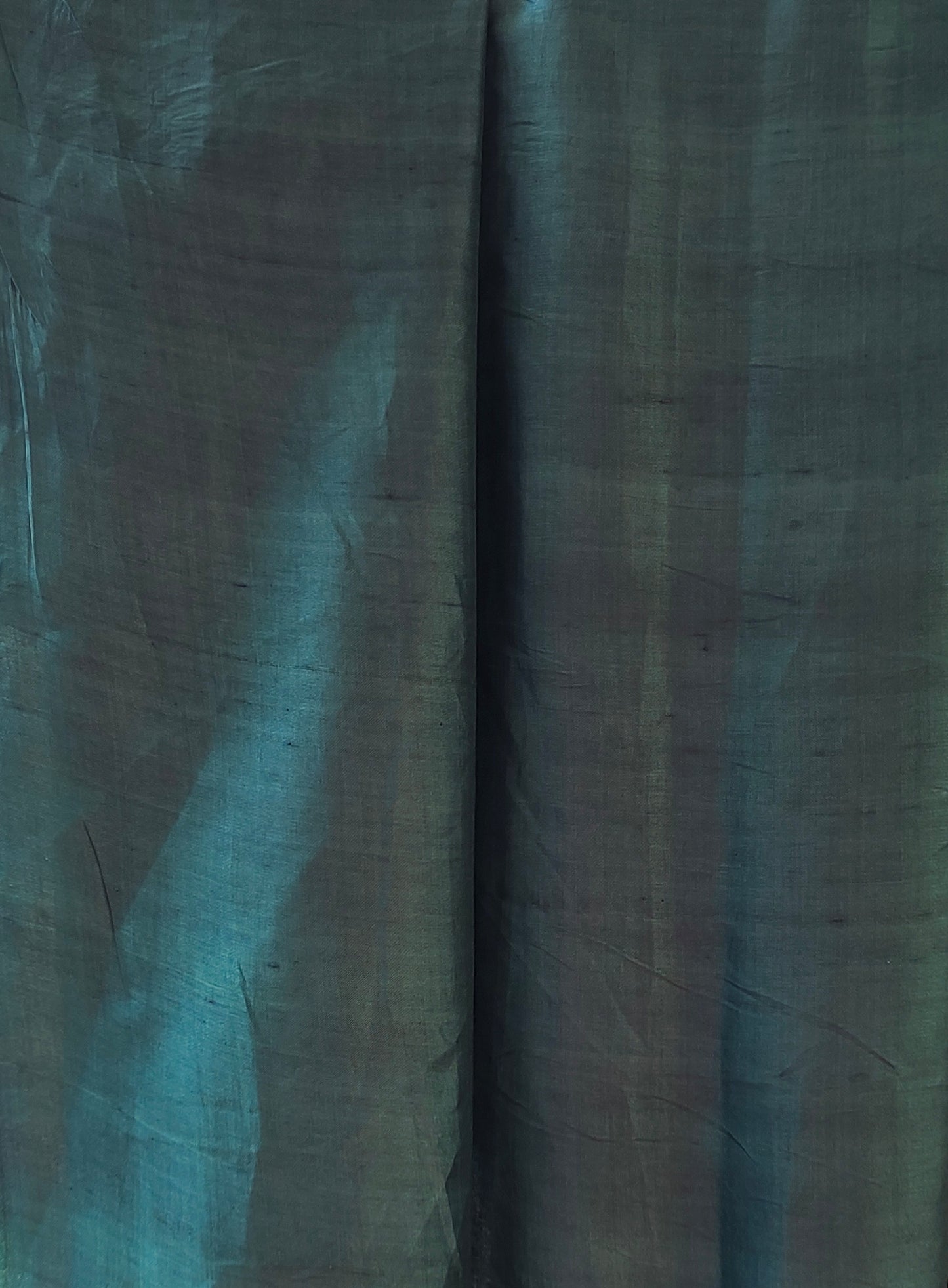 Handcrafted Saree: A Fusion of Painting and Embroidery