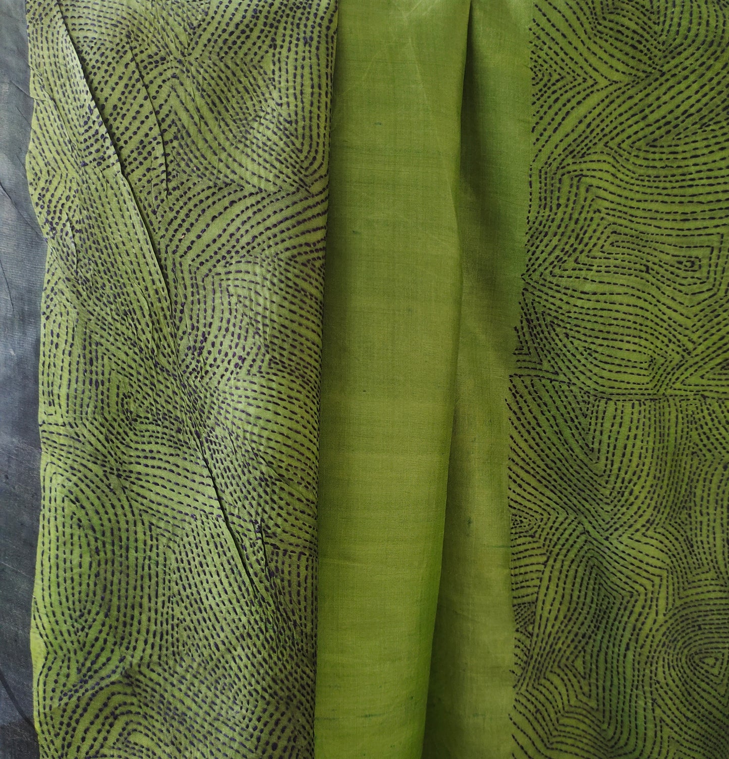 Handcrafted Portrait Saree: A Fusion of Painting and Hand Embroidery