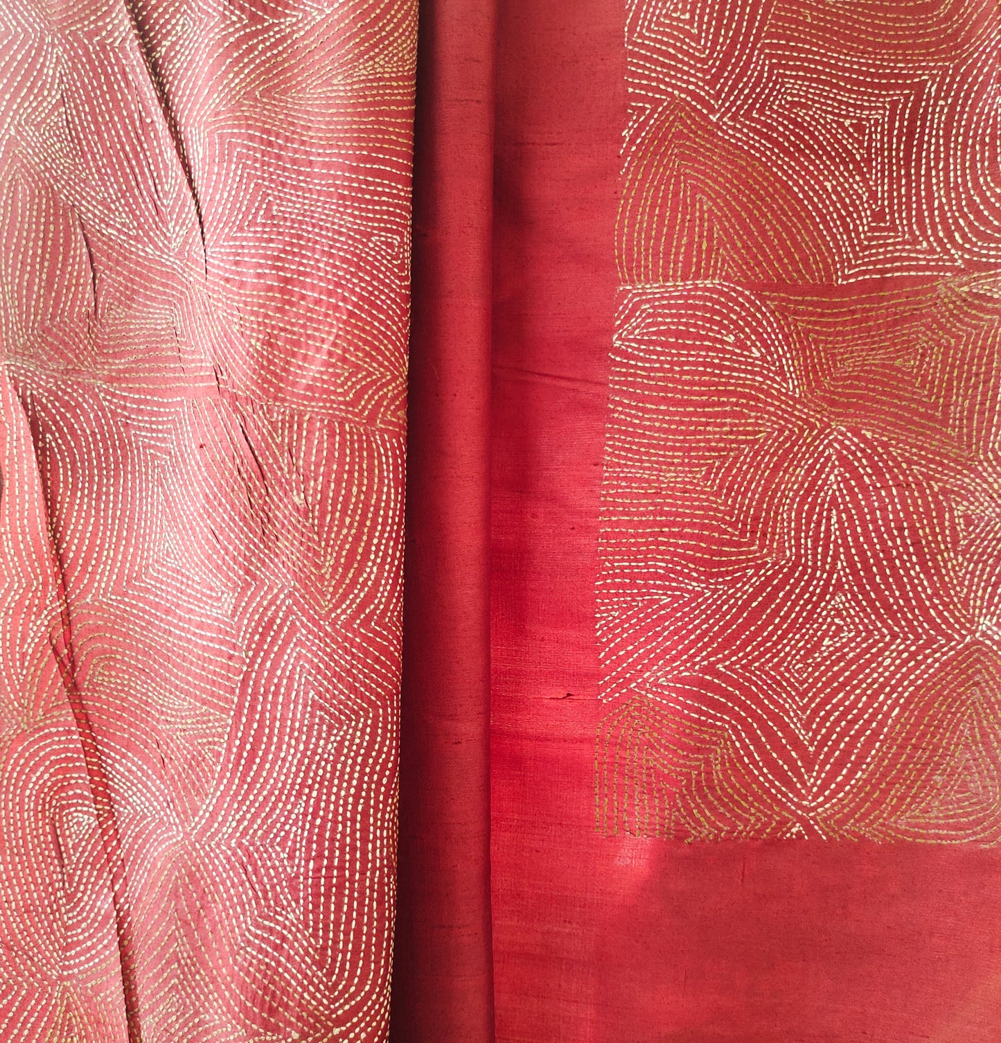 Handcrafted Portrait Saree: A Fusion of Painting and Hand Embroidery