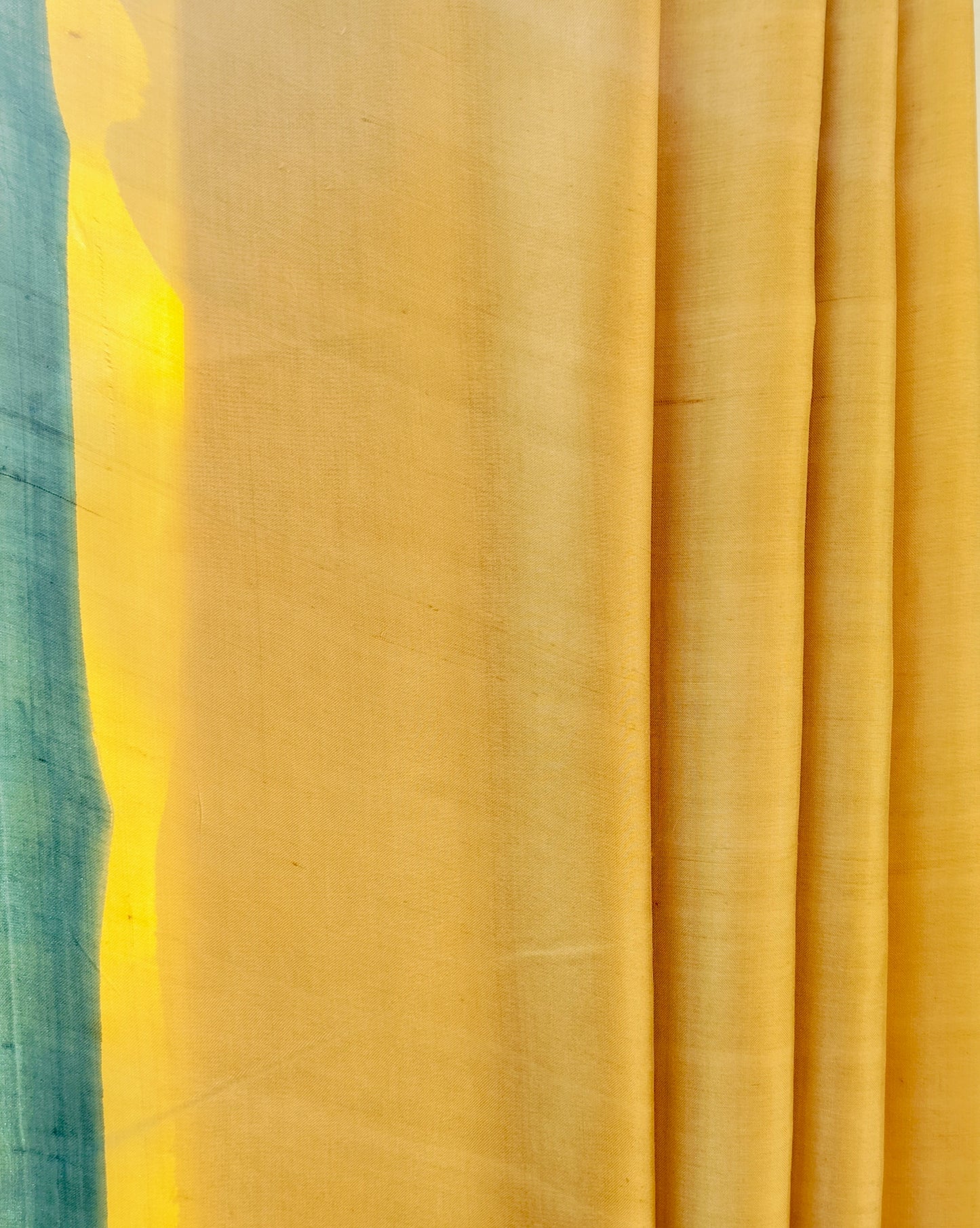 Handcrafted Saree: A Fusion of Painting and Hand Embroidery