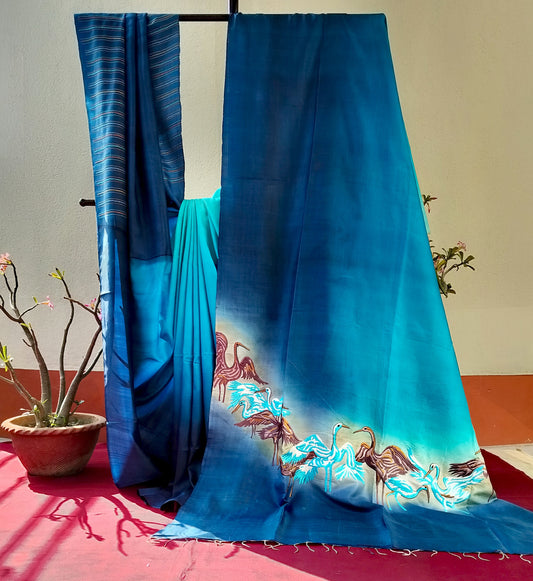 Handcrafted Saree: Intricate Embroidery